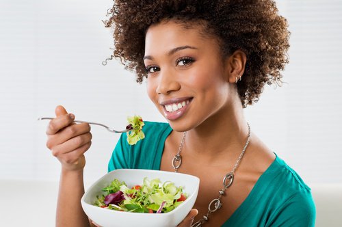 Mit Salat zufrieden abnehmen?