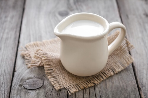Milch-Sonnenbrand