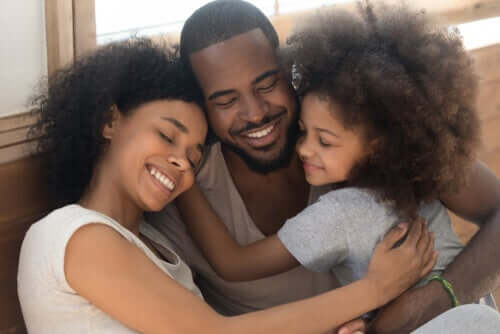 Umarmung - Familie