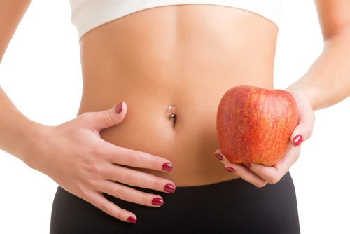 Gesunder Bauch durch Apfelschale