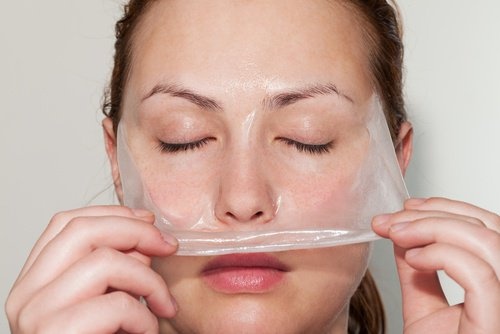 Peeling aus Eierschale