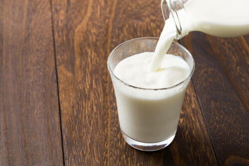 Glas Milch