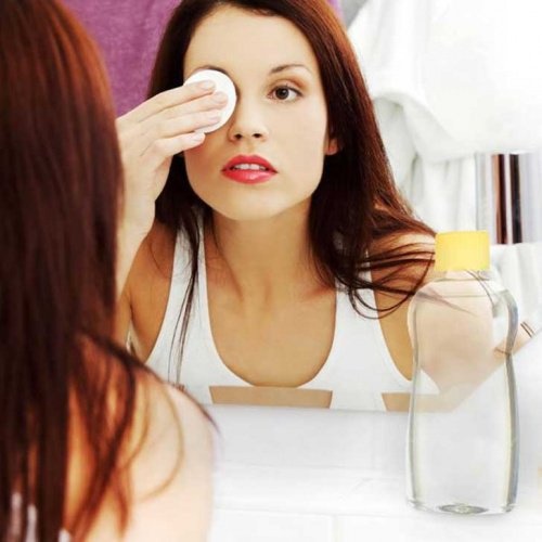 Make-up entfernen mit Babyöl