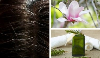 Natürliche Färbemittel bei grauen Haaren