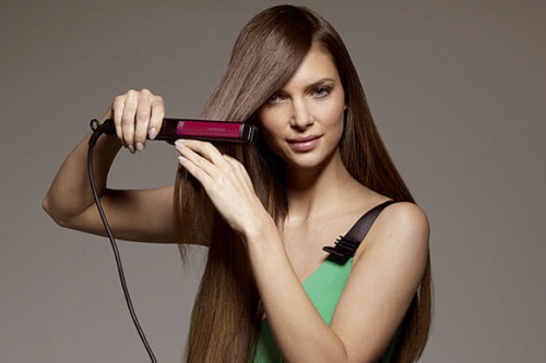 Glätteisen verwenden ohne die Haare zu schädigen