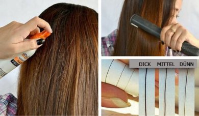 Glätteisen: 5 Tipps für die richtige Anwendung