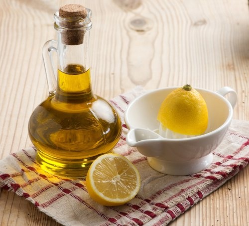 Olivenöl-Zitrone 
