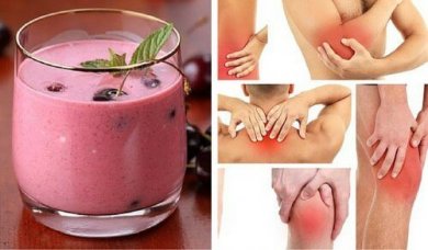 Leckerer Smoothie, der gegen Gelenkschmerzen lindern könnte