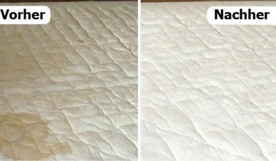 Matratze reinigen und Gerüche natürlich entfernen