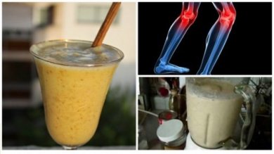 Shake mit Hafer, Ananas und Zimt zur Stärkung der Bänder und Sehnen am Knie