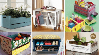 Upcycling für Obstkisten!