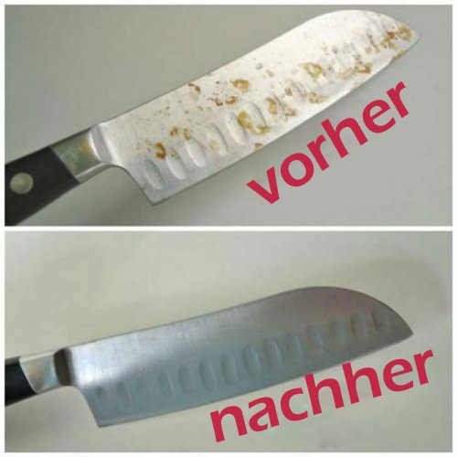 Rostiges Messer Haushalt