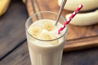 Shake mit Melone und Banane zur Senkung des Cholesterins: Perfekt für Dich!