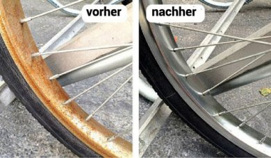 7 Tricks zur Beseitigung von Rost mit Hausmitteln
