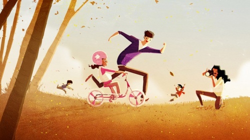 Ein Tag mit der Familie ist das beste Geschenk