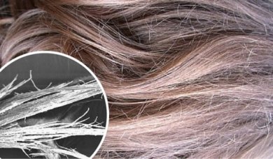 Trockenes, strohiges Haar behandeln