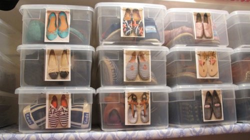 Schuhe -Schachteln