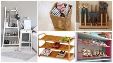 20 kreative Ideen, um deine Schuhe zu ordnen