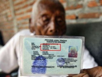 Mbah Gotho: der angeblich älteste Mensch der Welt