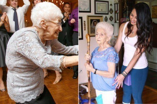 Es ist nie zu spät: Frau beginnt mit 86 Jahren, Yoga zu trainieren