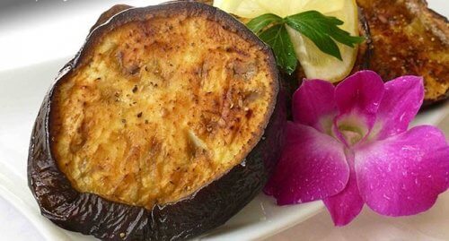 Auberginenschnitzel: vegetarisch lecker!