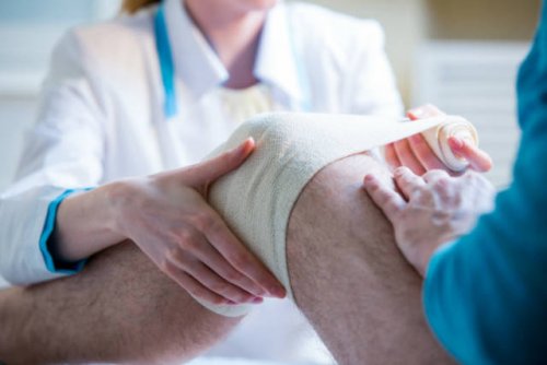 Neuentwicklung: Verband mit Stammzellen bei Knieverletzungen