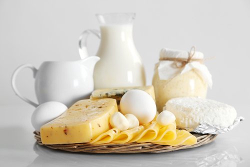 Milchprodukte mit Vitamin B12