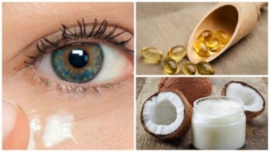 Selbstgemachte Augencreme mit Kokosöl