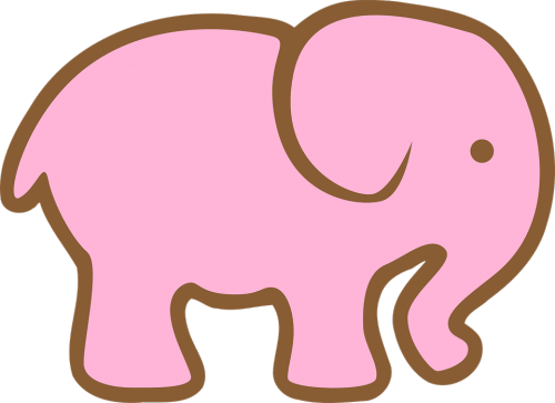 nächtliches aufwachen und rosa elefant