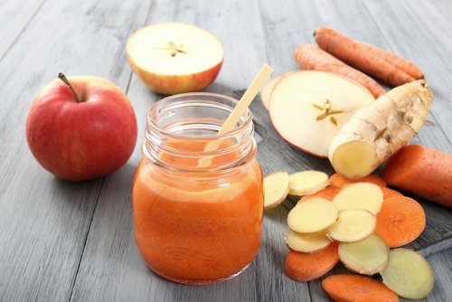 Hausmittel mit Apfel und Ingwer gegen Arteriosklerose