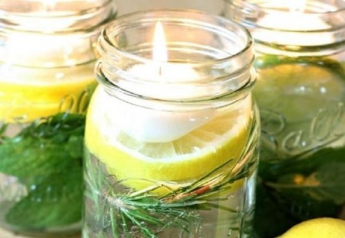 aromatische Kerzen