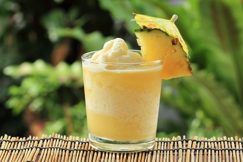 Smoothie-Ananas