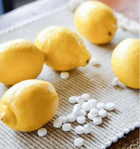 Zitrone-und-Aspirin