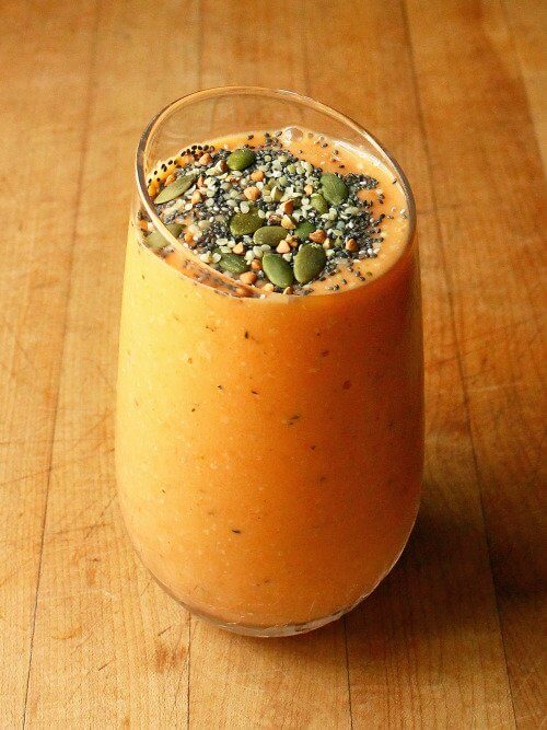 Shake mit Karotte