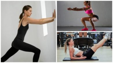 6 Übungen, um ohne Geräte oder Gewichte fit zu bleiben