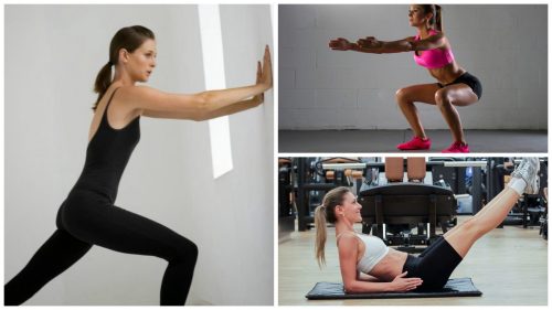 6 Übungen, um ohne Geräte oder Gewichte fit zu bleiben