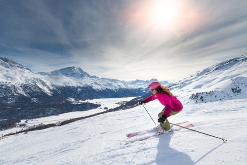 Skifahren gegen Herzinfarkt