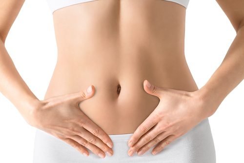 Foto Bauch Foto von aufgeblähtem Bauch
