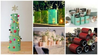 19 kreative Ideen für das Recycling von Dosen