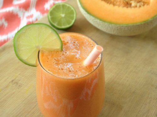 Melonenshake Flüssigkeitsretention
