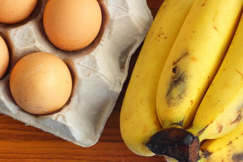 Bananenpfannkuchen machen