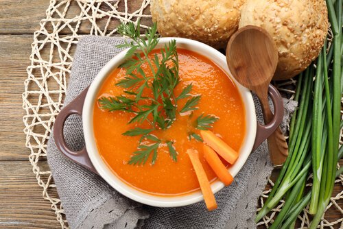 Karottensuppe zur Fettverbrennung
