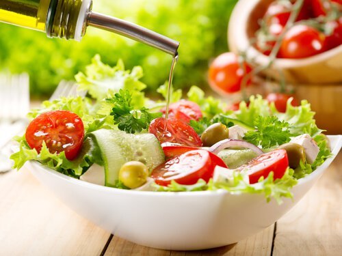 marinierter Salat