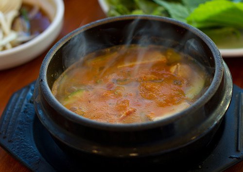 heiße Suppe