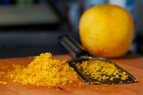 Peeling mit Orange