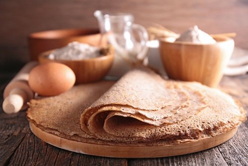 Tortillas mit Zucker