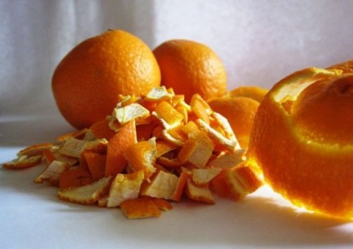 Orangenschalen gegen Nackenverspannungen