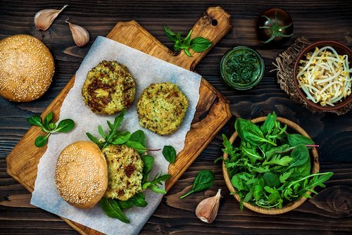 Hamburger ohne Fleisch