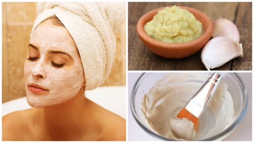 Knoblauchmaske für junge, reine Haut Knoblauchmaske für junge, reine Haut
