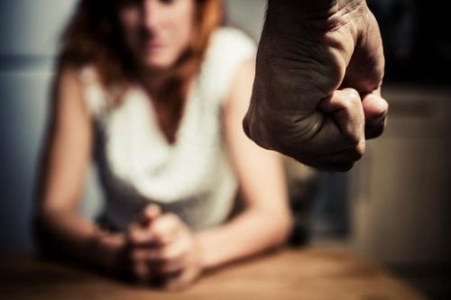 misshandelte Frauen haben Angst